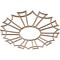 Ekena Millwork Augustus Wood Fretwork Pierced Ceiling Medallion, Red Oak, 20"OD x 7"ID x 1/4"T CMWP20X20X0250AURO - alternate 5